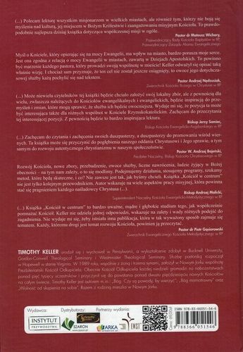 Kościół w centrum - Timothy Keller - oprawa twarda na Arena.pl