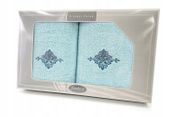 Komplet 2 ręczników Gift 50 70 Greno aqua w3