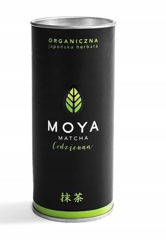 HERBATA ZIELONA MATCHA CODZIENNA JAPOŃSKA BIO 30g - MOYA MATCHA na Arena.pl