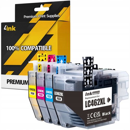 TUSZE LC-462 XL DO DRUKARKI BROTHER MFC-J2340DW MFC-J3540 MFC-J3940 na Arena.pl