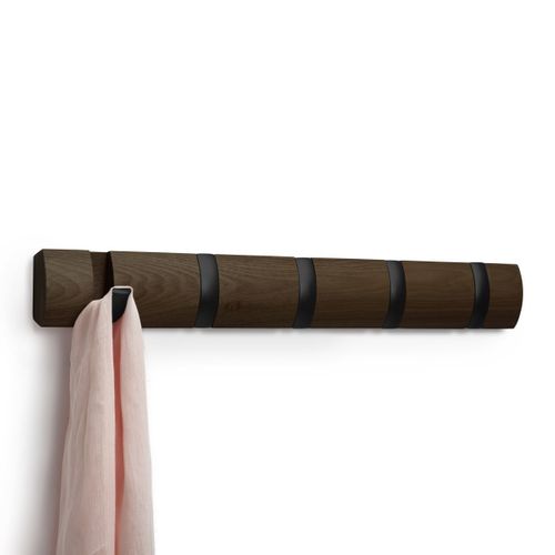 Wieszak Flip Hook czarny / orzech na Arena.pl