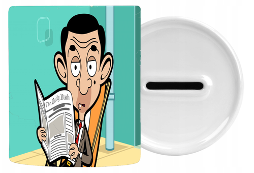 Skarbonka Ceramiczna Jaś Fasola - Mr.Bean na Arena.pl