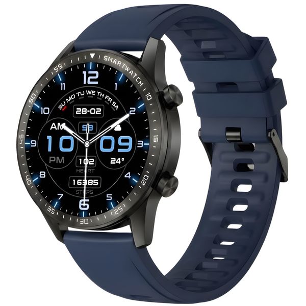 smartwatch gravity czarny 2 paski gt10-5 zdjęcie 5