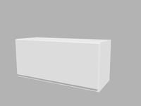 Szafka górna 80 cm nadstawka, podchwyt biały połysk, mat, kolory SIMPLE