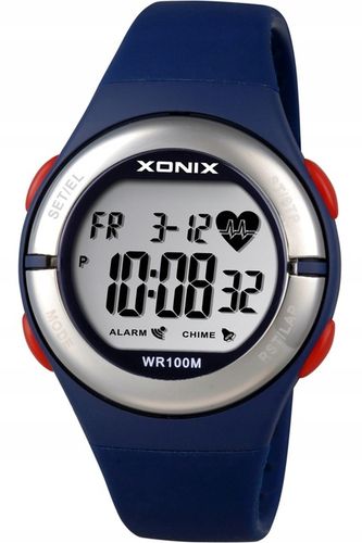 Zegarek z Pulsometrem Dla Nastolatka XONIX WR100m na Arena.pl