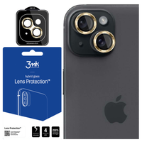 Apple iPhone 15 Plus - 3mk Lens Protection Pro Yellow
