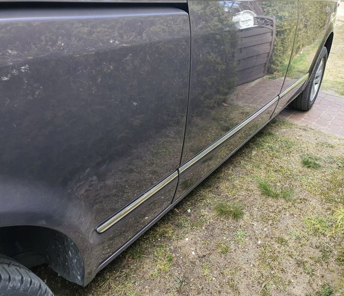 VW Caravelle Multivan T5 Listwy CHROM Boczne LONG zdjęcie 3