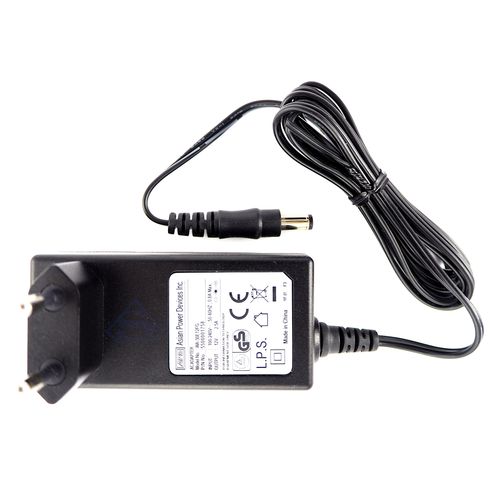Zasilacz 12V 2.5A 230V AC impulsowy wtyczkowy 2.1/5.5 DC 140cm. AC ADAPTER na Arena.pl