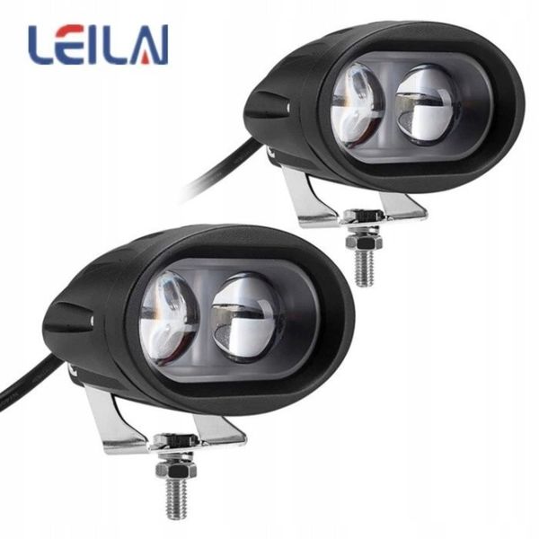 Halogen led dwie diody doświetlacz 20 W zdjęcie 2