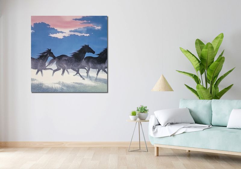 Obraz 100x100cm Wolność i Swoboda zdjęcie 2
