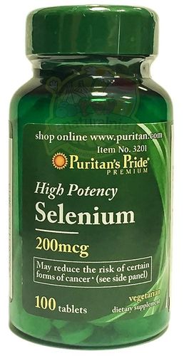 Selen 200mcg (100tab) Selenium Puritan's Pride na Arena.pl