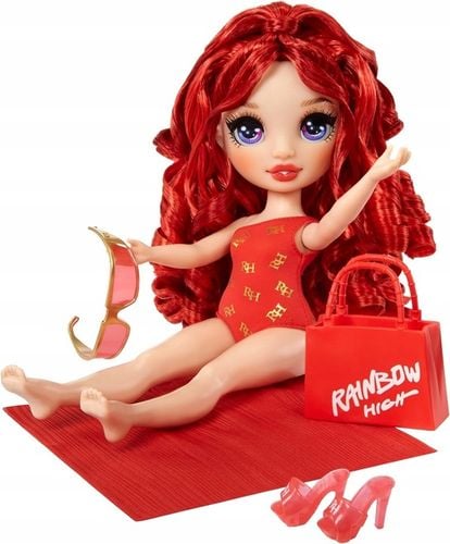 RAINBOW HIGH SWIM & STYLE LALKA FASHION Ruby Anderson + akcesoria na Arena.pl