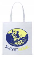 Dla Kucharza Kucharki Torba Eco Biała Shopper Z Nadrukiem Ze Zdjęciem