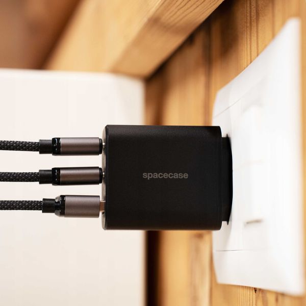 Spacecase Usb Charger 30W Gan Sc003B Black zdjęcie 9