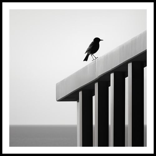 Plakat 60x60cm Samotna Odchłań na Arena.pl