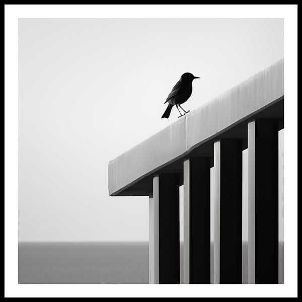 Plakat 60x60cm Samotna Odchłań zdjęcie 3