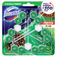 Domestos Power 5 – Kostka Toaletowa Pine