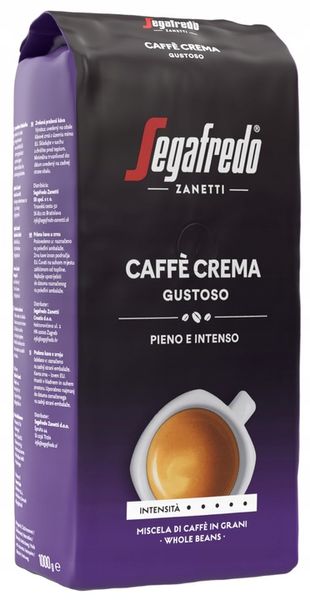 Kawa ziarnista Segafredo Caffe Crema Gustoso 1kg zdjęcie 1