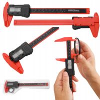 Suwmiarka Elektroniczna Cyfrowa LCD 0-150 mm Tworzywo Sztuczne Kraft&Dele