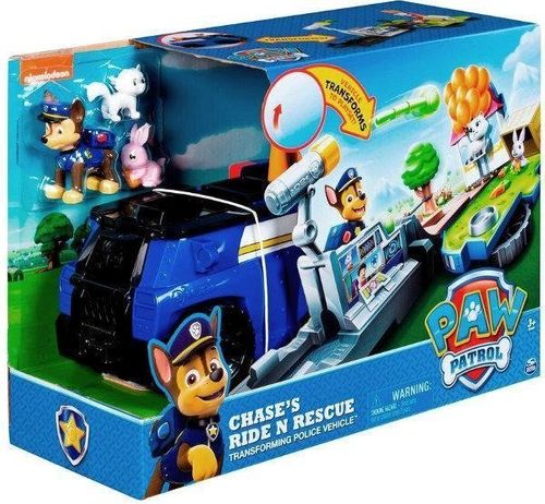 PSI PATROL Transformujący radiowóz 2w1 + Chase na Arena.pl