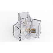 ŁĄCZNIK LAMP LED HEXAGON Y TRANSPARENTNY PC DO MONTAŻU WCIKANIEGO