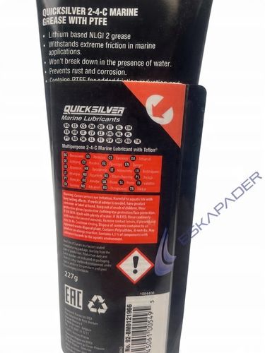 Smar do silnika Quicksilver Marine Grease 2-4-C PTFE na Arena.pl