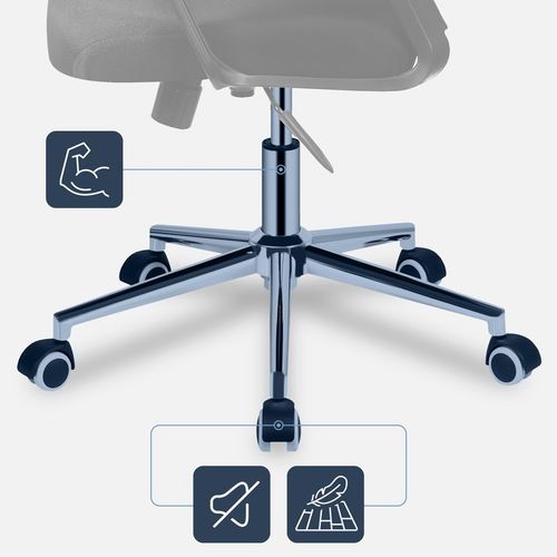 Fotel biurowy ergonomiczny MARK ADLER czarny obrotowy regulowany do na Arena.pl