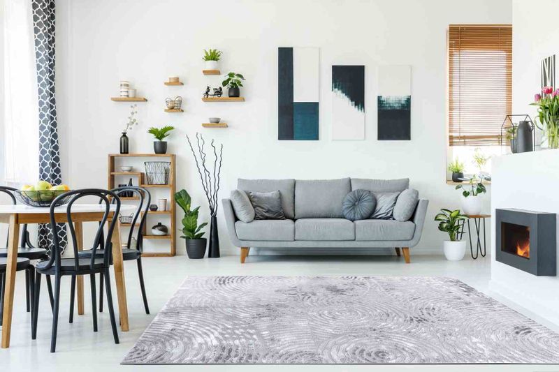 RUG/LU/TREX/FINGER/GREY/80x150 zdjęcie 2