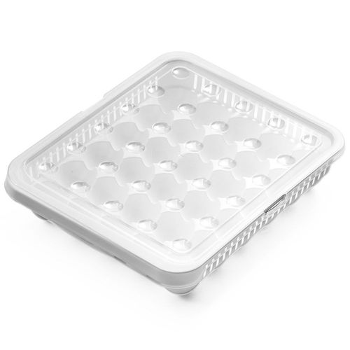 Duży Pojemnik na Jajka Organizer Kuchenny Pudełko do Lodówki Przechowywania na Arena.pl