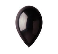 balony metalizowane 100 sztuk - czarne