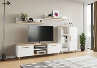 Meblościanka Oslo styl skandynawski do salonu