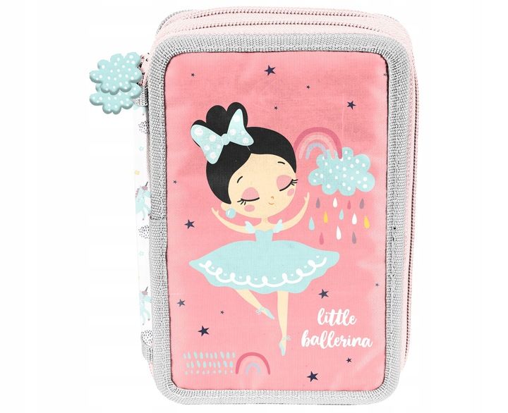 ZESTAW SZKOLNY 5-ELEMENTOWY TORNISTER DZIEWCZĘCY BALERINA BALETNICA PASO zdjęcie 14