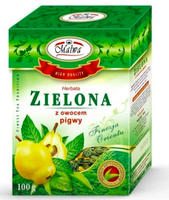 MALWA HERBATA LIŚĆ 100G ZIELONA Z PIGWĄ