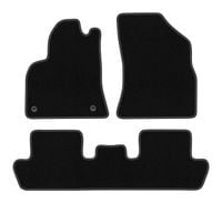 Dywaniki welurowe BASIC czarne Peugeot 5008 I 2009-2017