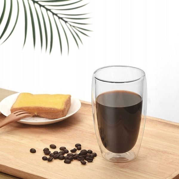 SZKLANKI TERMICZNE 450ML DO LATTE DRINKÓW 2 SZTUKI zdjęcie 5