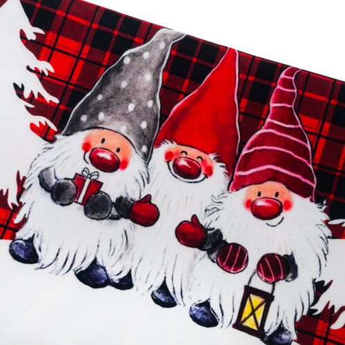 Bieżnik Na Stół Świąteczny Boże Narodzenie Wzór Dekoracyjny Obrus 220X40Cm na Arena.pl