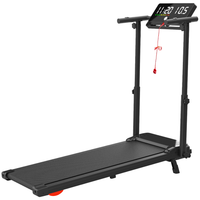 Bieżnia Domowa Elektryczna Składana Kąt Nachylenia Aplikacja Pilot 12 km/h