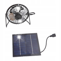 WENTYLATOR 5V + PANEL SOLARNY SŁONECZNY 2.5W USB