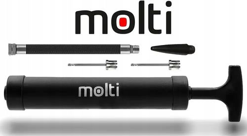 POMPKA RĘCZNA DO POMPOWANIA PIŁEK + WĘŻYK ELASTYCZNY IGŁY UNIWERSALNA MOCNA na Arena.pl