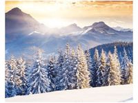 40X50CM ZIMA GÓRACH OBRAZ