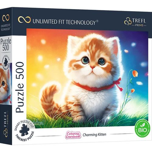 Puzzle 500 Elementów Uroczy Kotek Uft na Arena.pl