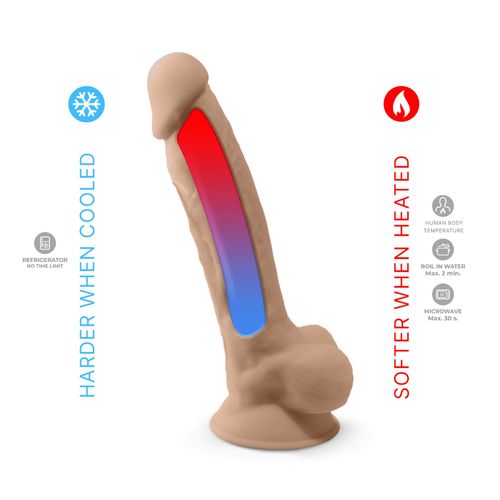Dildo-Sd.model 1 (8"") Flesh Box na Arena.pl
