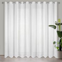 Firana na przelotkach LUCY 200x250 biała