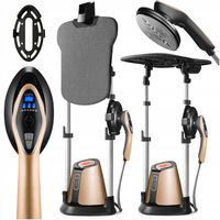 STEAMER PAROWNICA DO UBRAŃ ŻELAZKO PAROWE DUŻA DESKA 2500W OBROTOWA DY