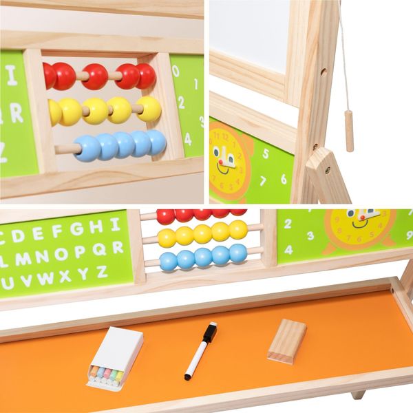 VIGA Duża Tablica Edukacyjna 2w1 zdjęcie 3