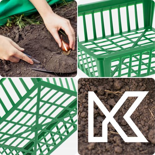 KADAX Koszyk Osłonka Do Sadzenia Cebulek 28cm na Arena.pl