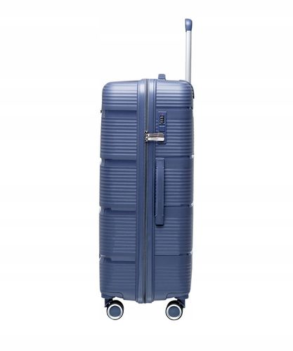 Walizka Duża Podróżna Na Kółkach Twarda XXL PUCCINI Granatowa PP023A-7A na Arena.pl