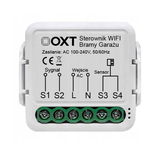MODUŁ BRAMY GARAŻOWEJ OXT WIFI IP20 TUYA SMART na Arena.pl