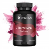 L-karnityna 1200 mg - Spalacz i redukcja tłuszczu, lepszy metabolizm