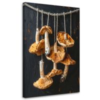 Obraz do kuchni restauracji baru jadalni, Suszone grzyby natura